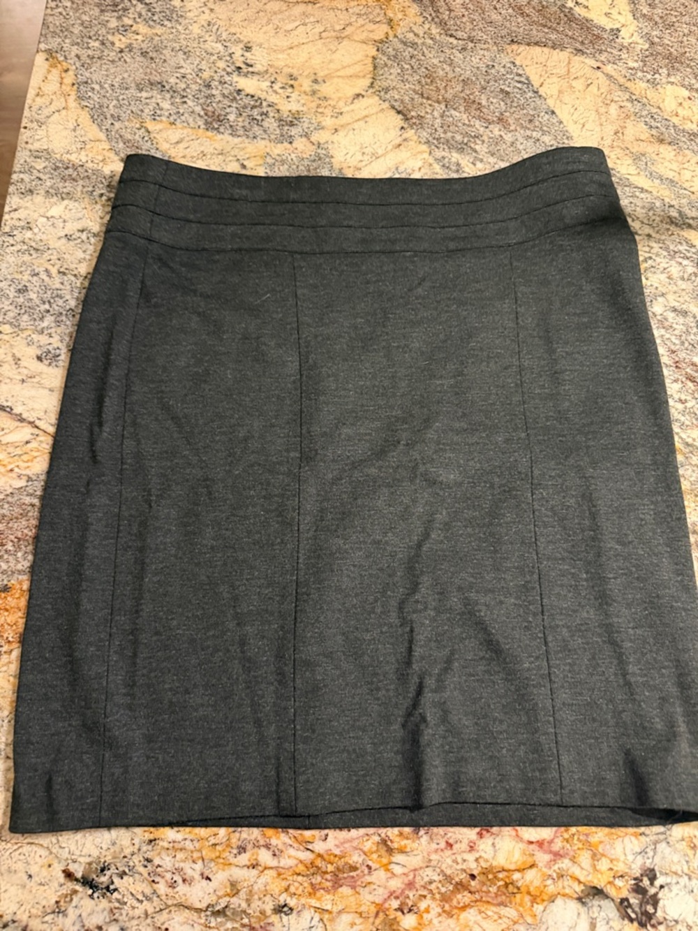 CAbi Dark Gray Women's Pencil Skirt